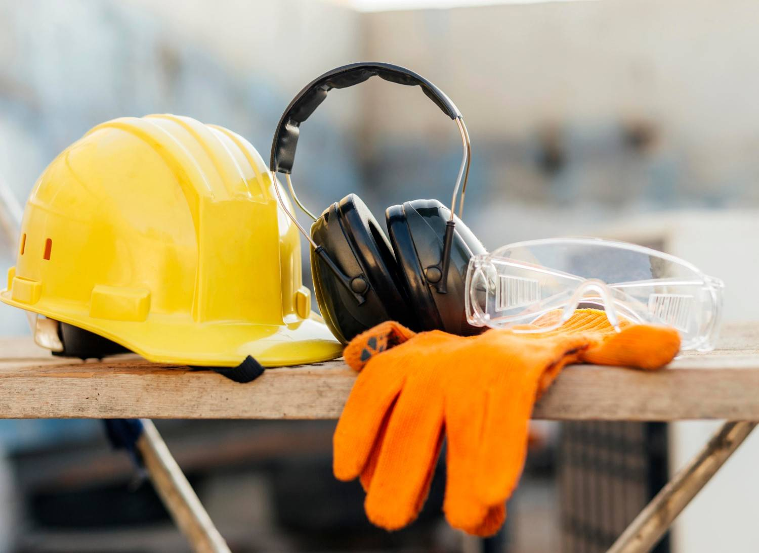 Safety Equipment - Helmets, Shoes, Gloves, Vests, Goggles, Dubai